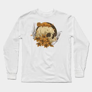 Skull Reptile T-Shirt Long Sleeve T-Shirt